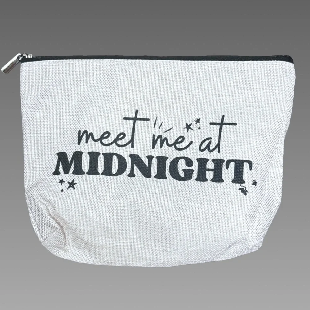 *NWT* TS Midnights/Karma canvas‎ cosmetic bag